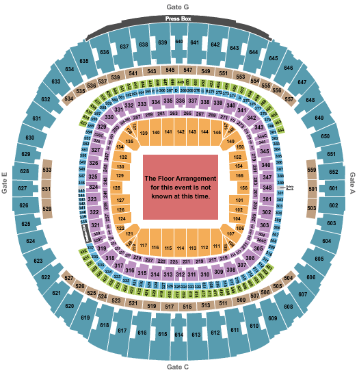 Caesars Superdome Monster Jam Seating Chart